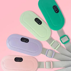 A Rechargeable Electric Heating Belt Designed for Women During Their Menstrual Cycle, Providing Warmth And Vibration for Home Use, Ideal As a Gift for Special Occasions.